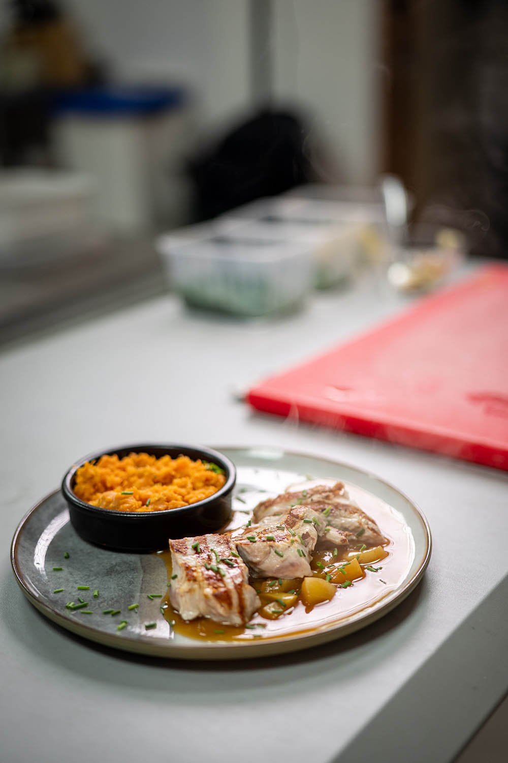 Filet mignon et sa garniture gourmande